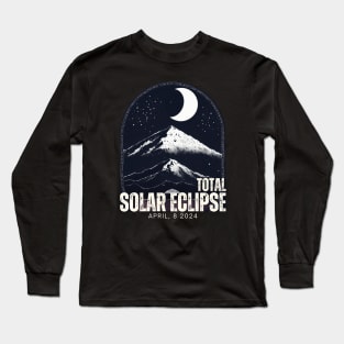 TOTAL SOLAR ECLIPSE 2024 Long Sleeve T-Shirt